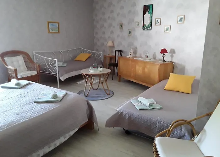 Chez Domi Jardin Du Bourg 住宿加早餐酒店 *